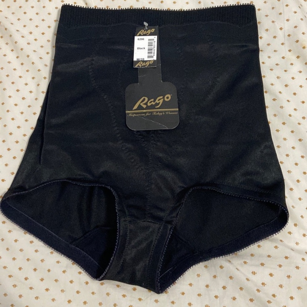 Rago High Waist Contour Shaping Brief (Black M 28) - Picture 2 of 3